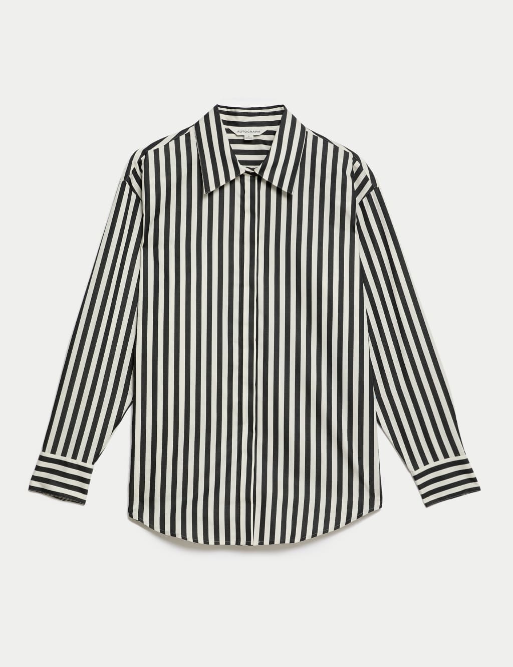 Black and white striped shirt for boys top