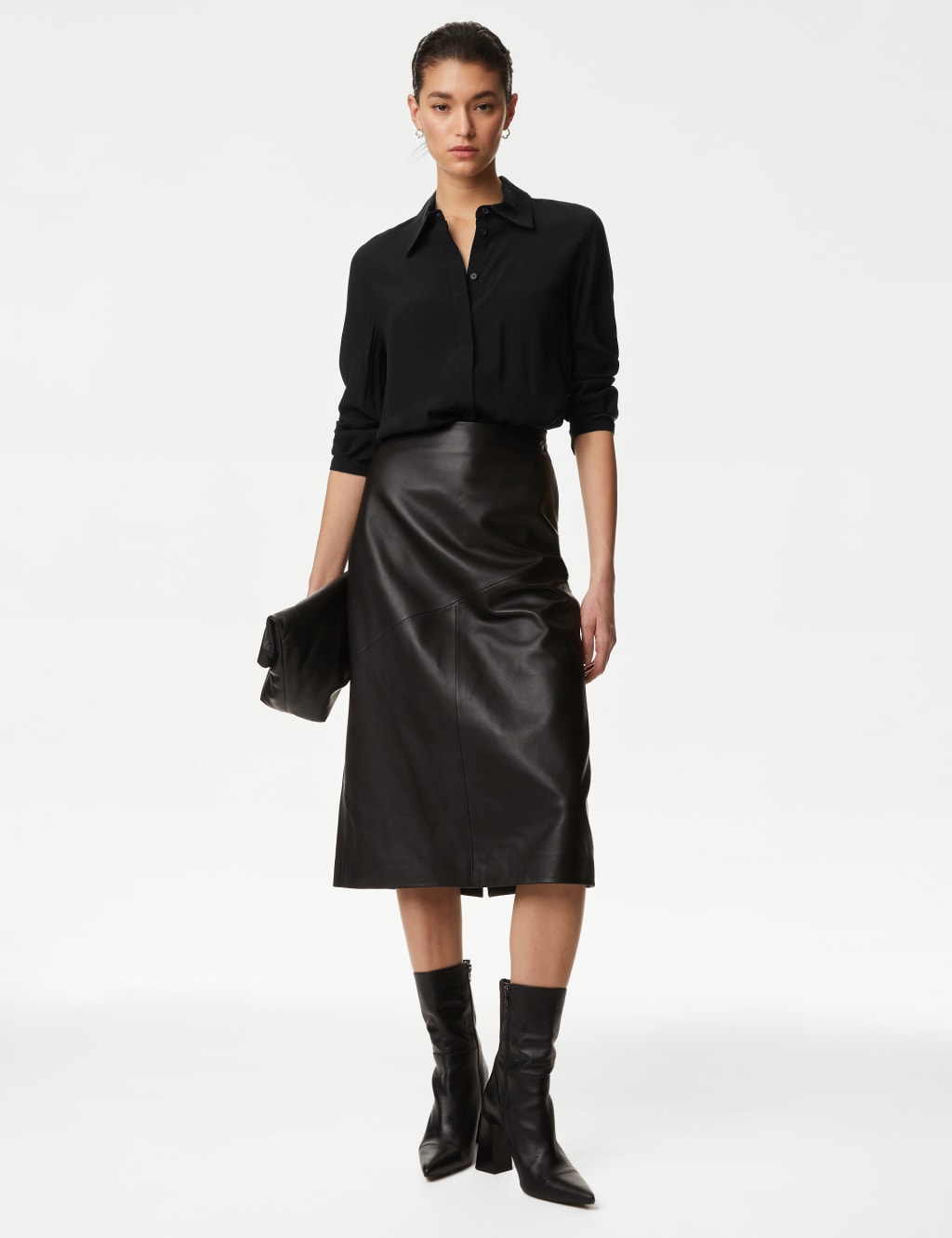 Cupro Rich Collared Shirt 1 of 6