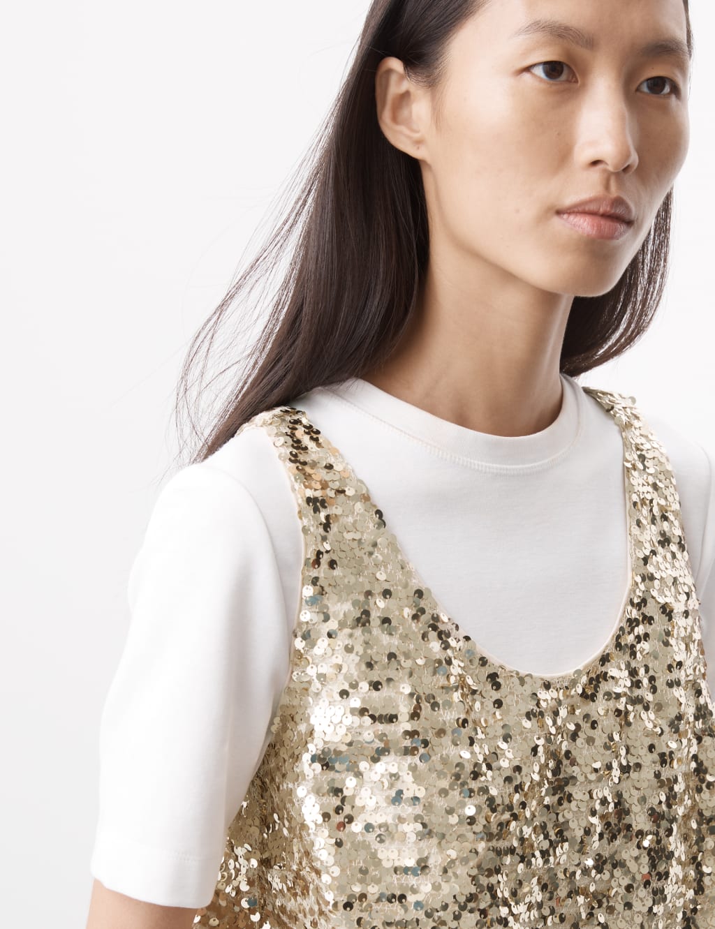 Sequin Vest Autograph M S