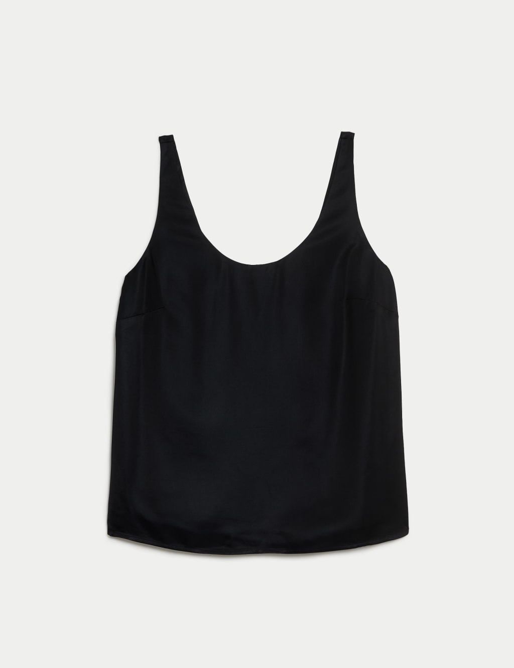 Black high neck cami top shop