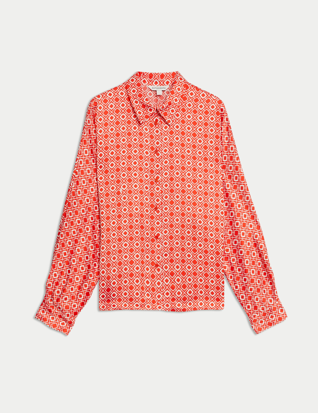 Printed Collared Shirt