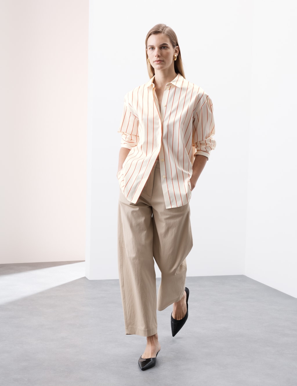 Pure Cotton Striped Shirt 3 of 7