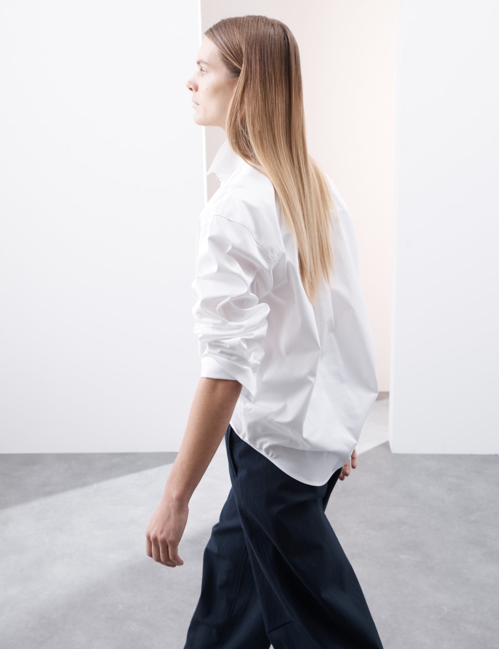 Pure Cotton Collared Relaxed Shirt 4 of 5