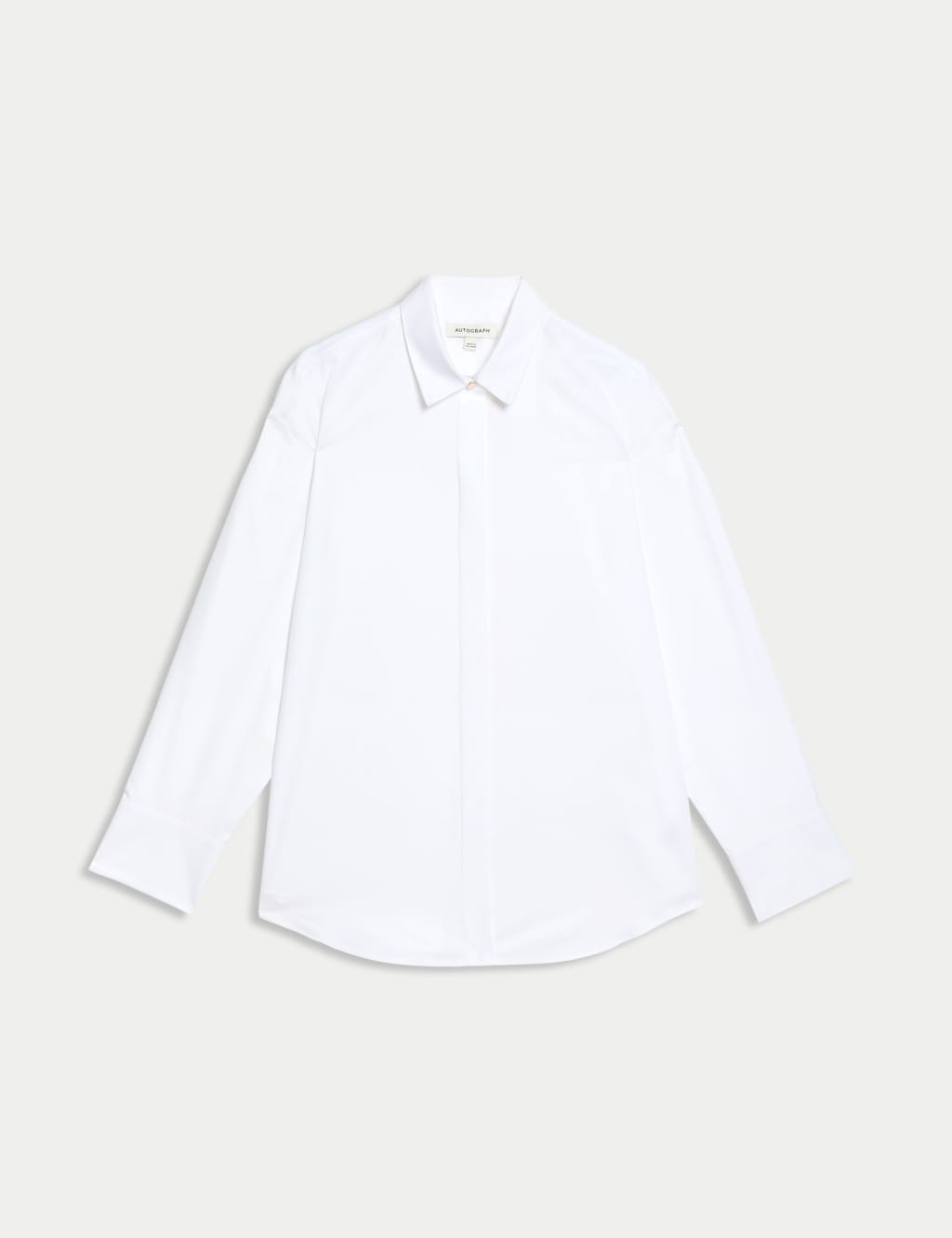 Pure Cotton Collared Relaxed Shirt 2 of 5