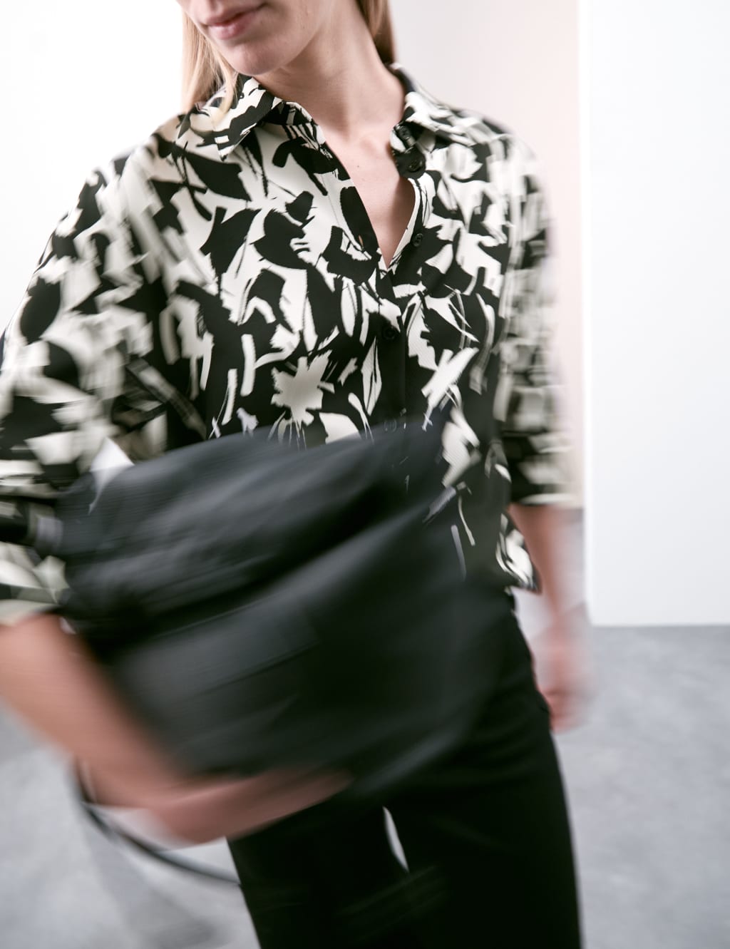 Geometric Collared Shirt 6 of 6