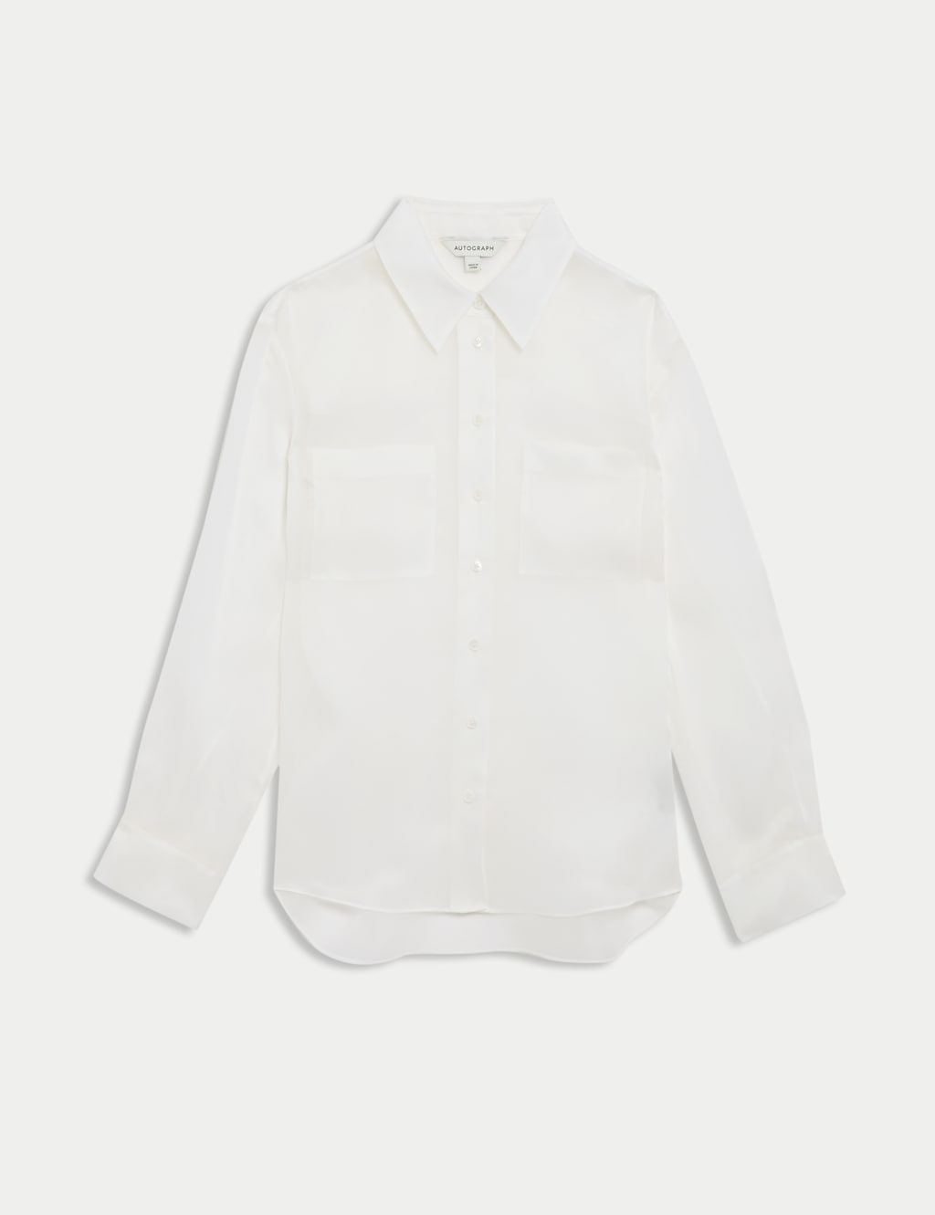 Pure Silk Organza Shirt 2 of 7