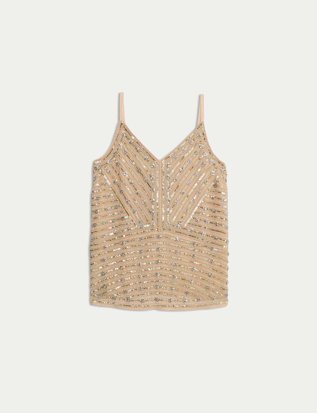 Floral Embellished Cami Top 2 of 7