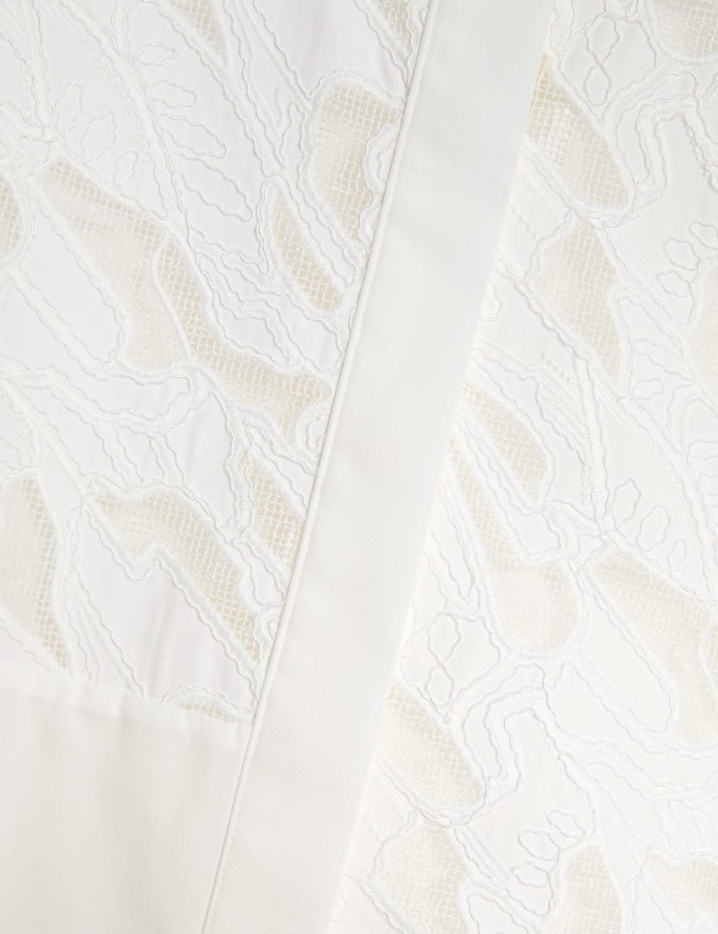 Pure Cotton Broderie Detail Relaxed Shirt 7 of 7