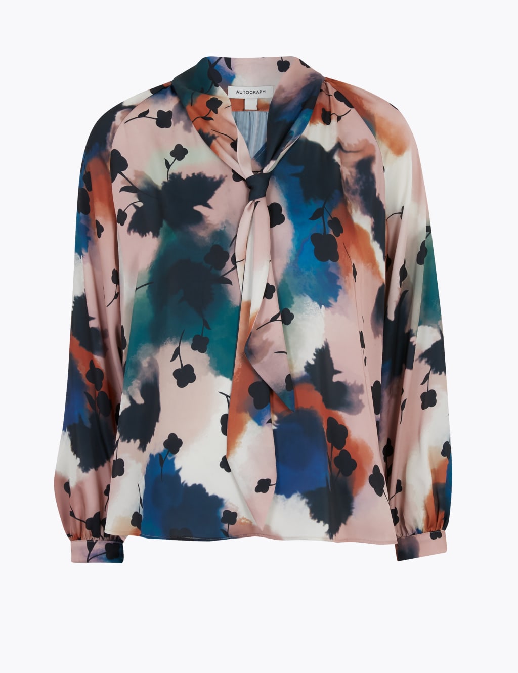 Satin Printed Blouse 2 of 5
