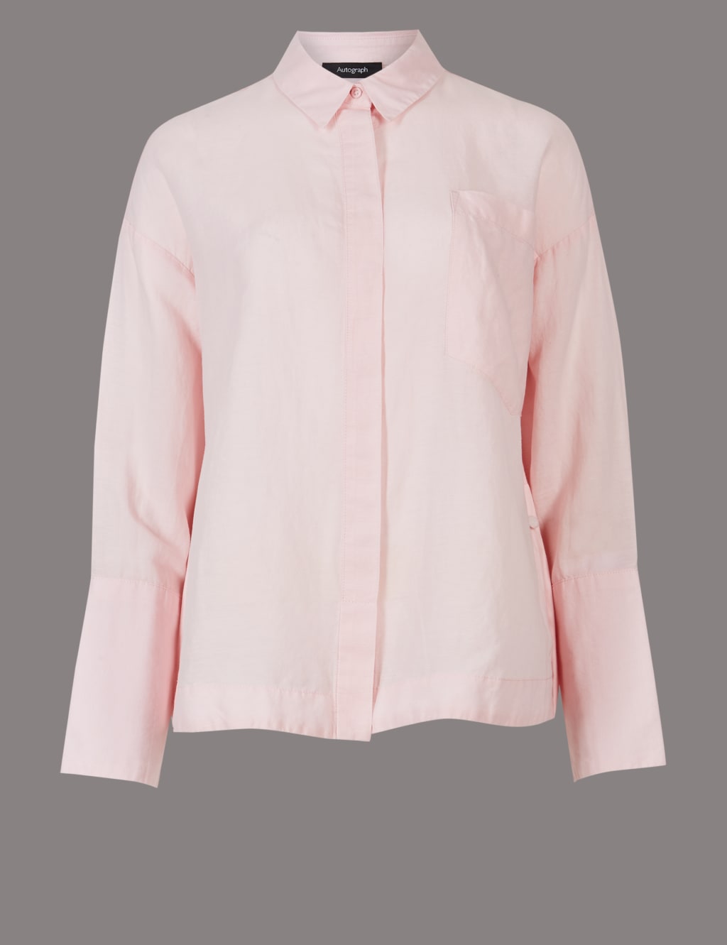 Boxy Linen Rich Shirt 2 of 6