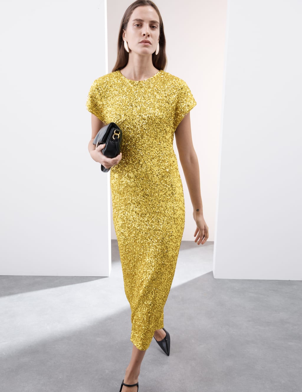 M&s sequin dress 2025