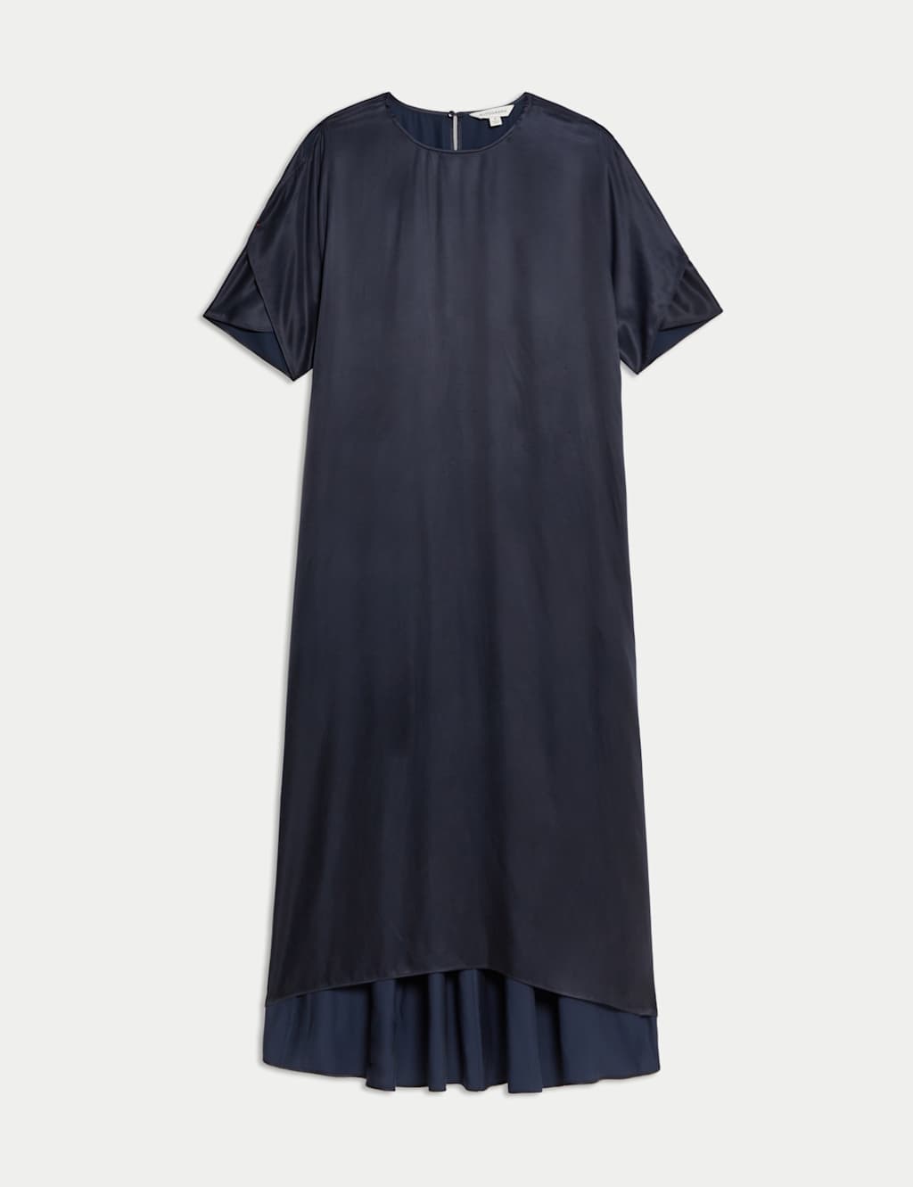 Cupro Rich Split Sleeve Maxi Dress 2 of 7