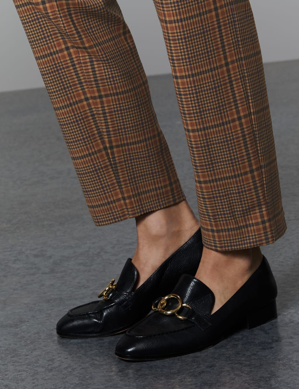 Checked Slim Leg Trousers 6 of 7