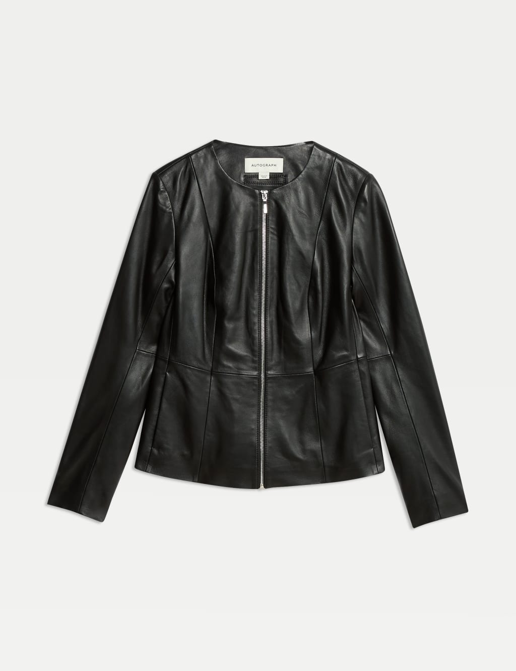M&s ladies leather jackets deals