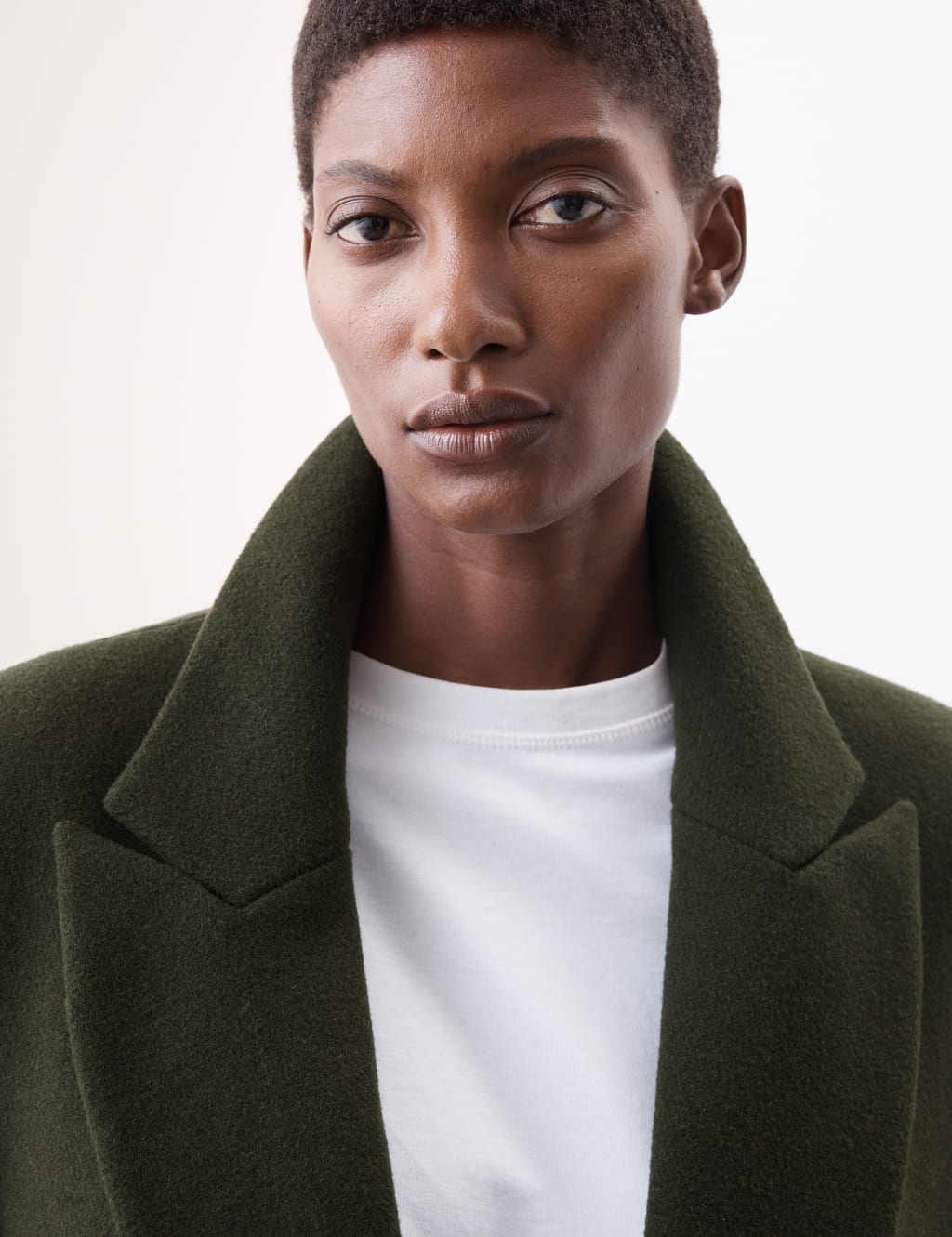 Wool rich double breasted jacket new arrivals