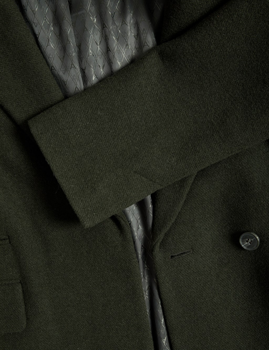 Wool Rich Double Breasted Longline Coat 8 of 8