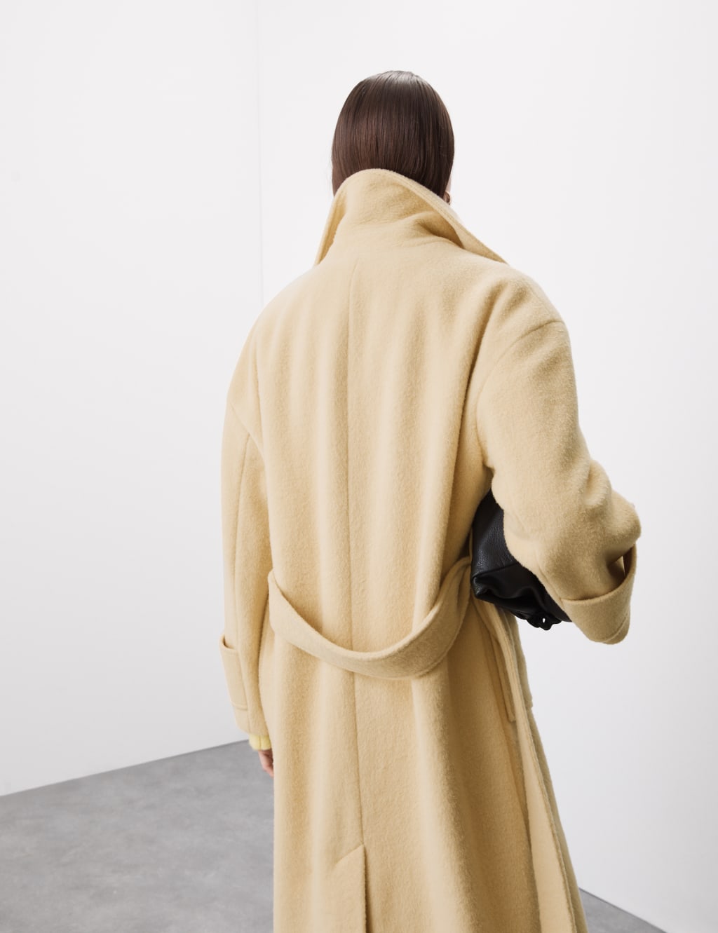 Cole haan petite belted wrap coat online