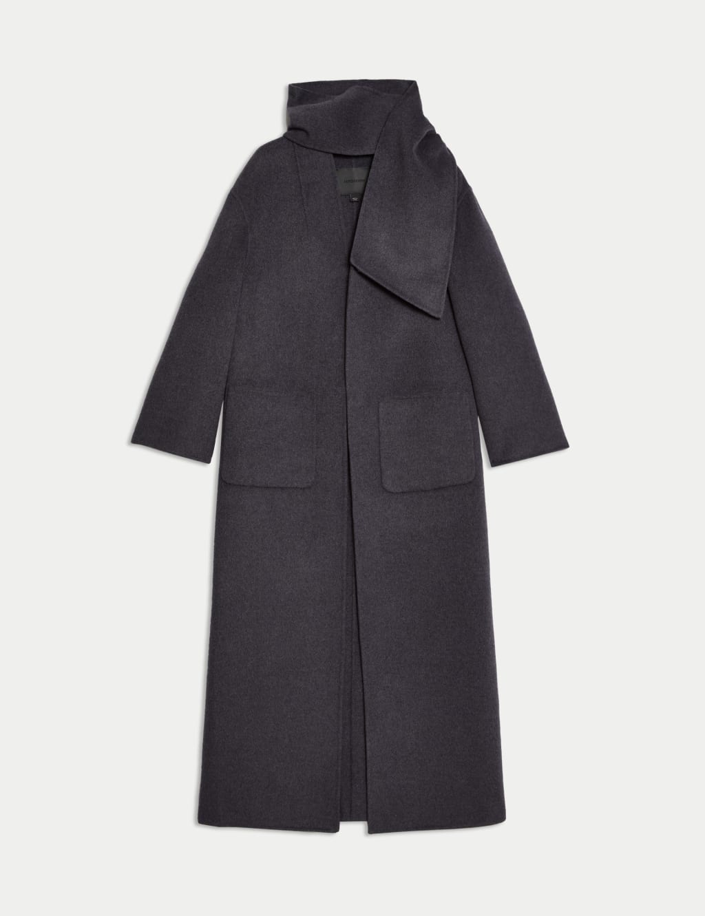 Wool cashmere wrap coat store