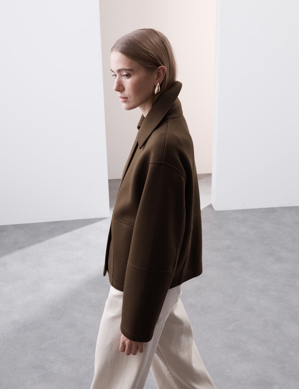 Heavy Scuba Cropped Bomber Jacket 6 of 6