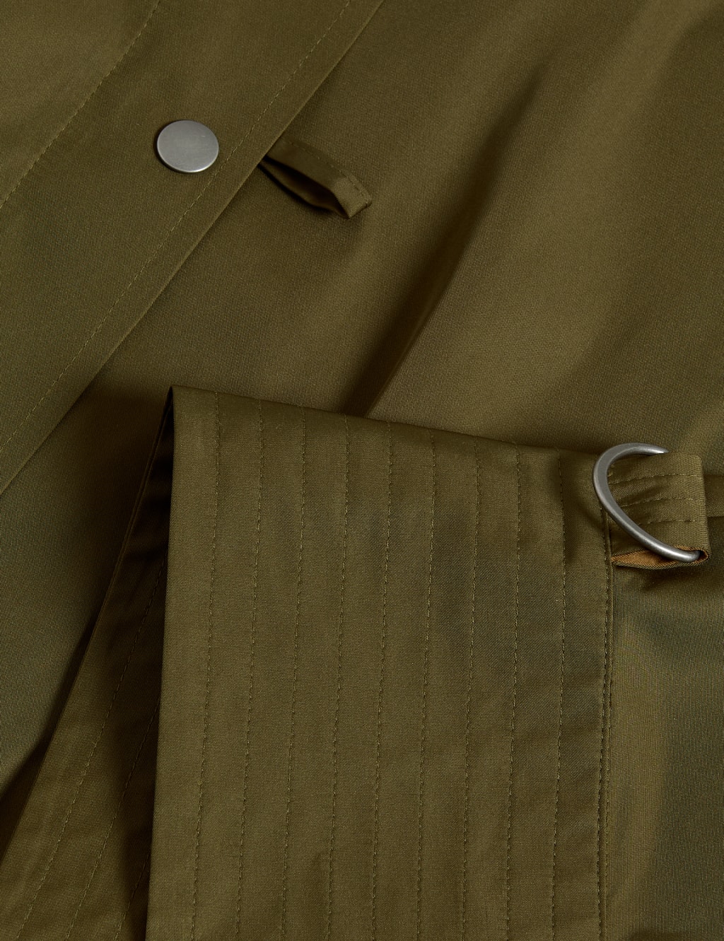 Showerproof Cape Style Trench Coat 8 of 8