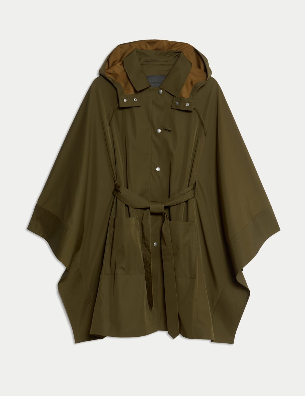 Showerproof Cape Style Trench Coat 2 of 8