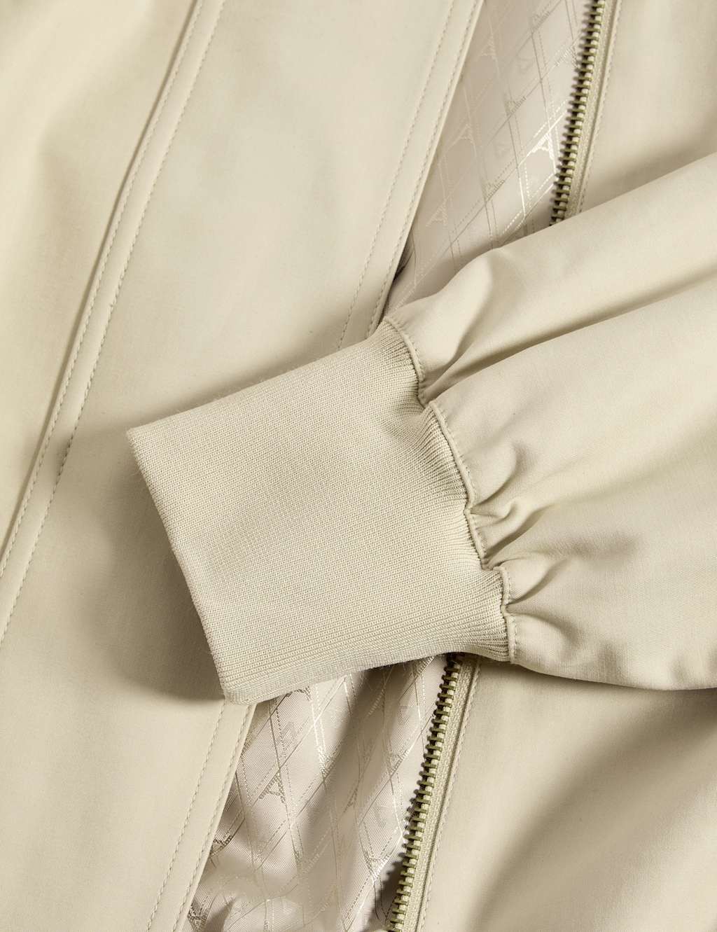 Cotton Lyocell™ Blend Blouson Bomber Jacket 8 of 8
