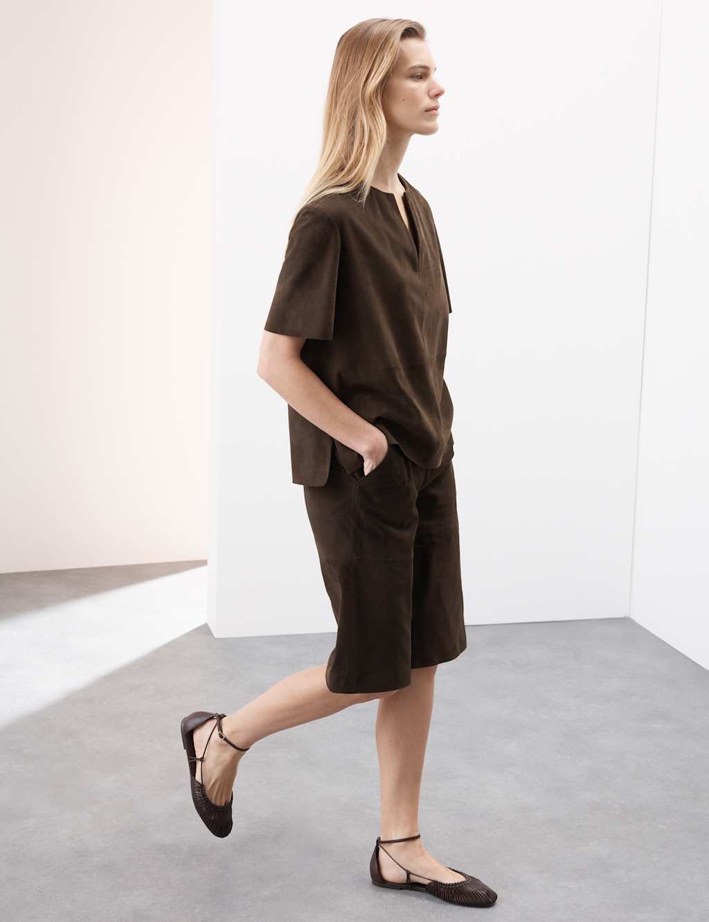 Pure Suede Kaftan Top 7 of 7