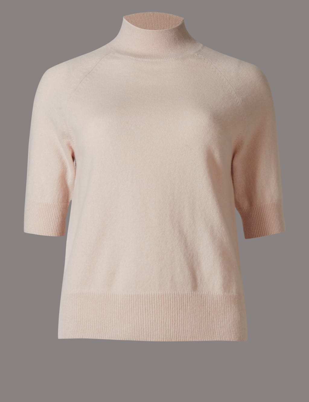 Pure Cashmere Raglan Turtle Neck Jumper 2 of 5