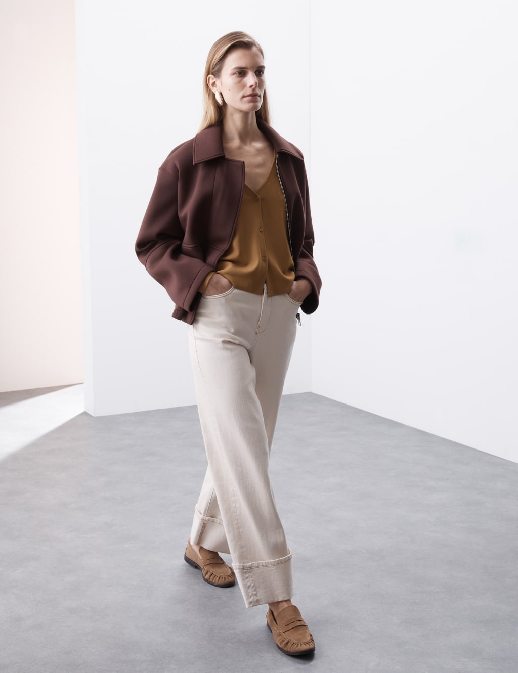 V-Neck Button Front Cardigan 4 of 6