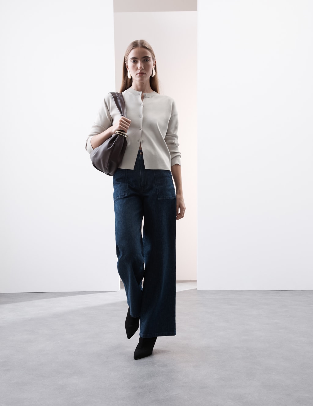 Button front cardigan store