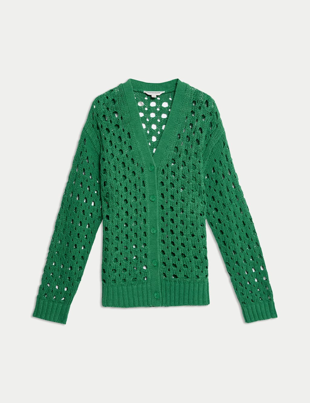 Pure Cotton Relaxed Longline Cardigan 2 of 7
