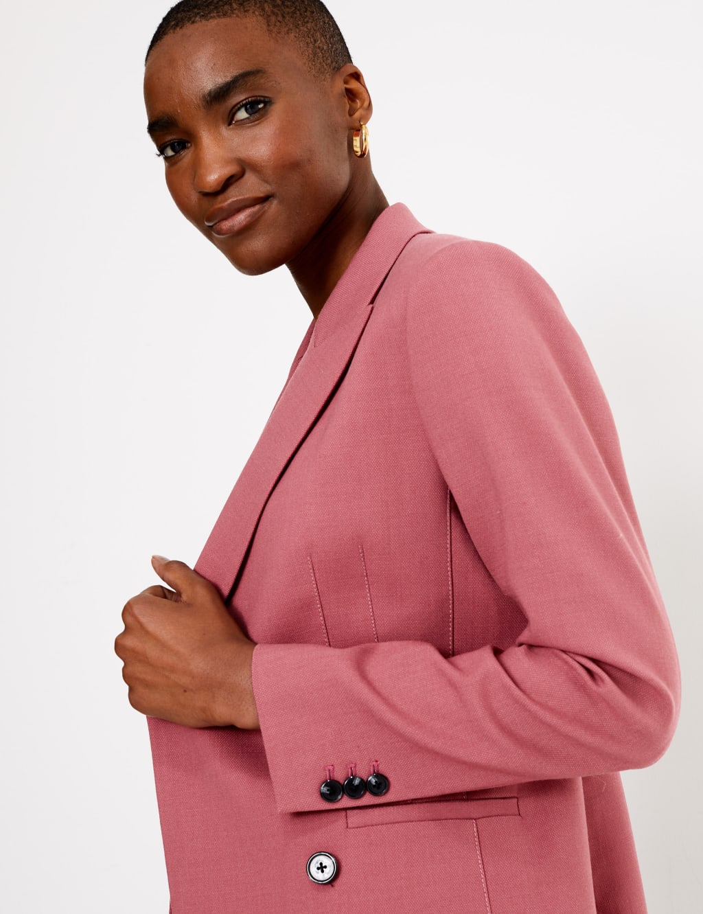 Tailored Double Breasted Blazer Autograph M S