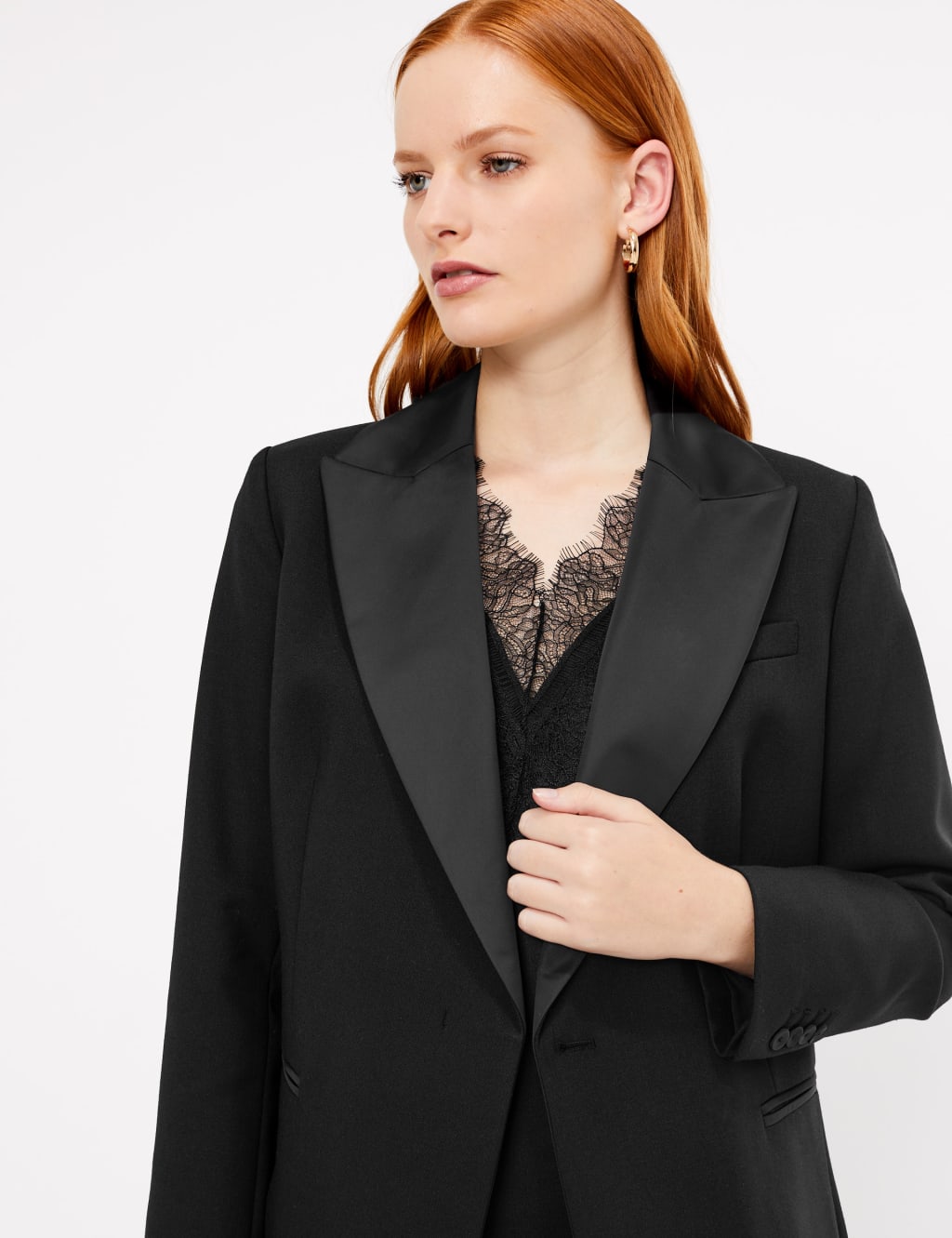 Tailored Tuxedo Blazer 4 of 5