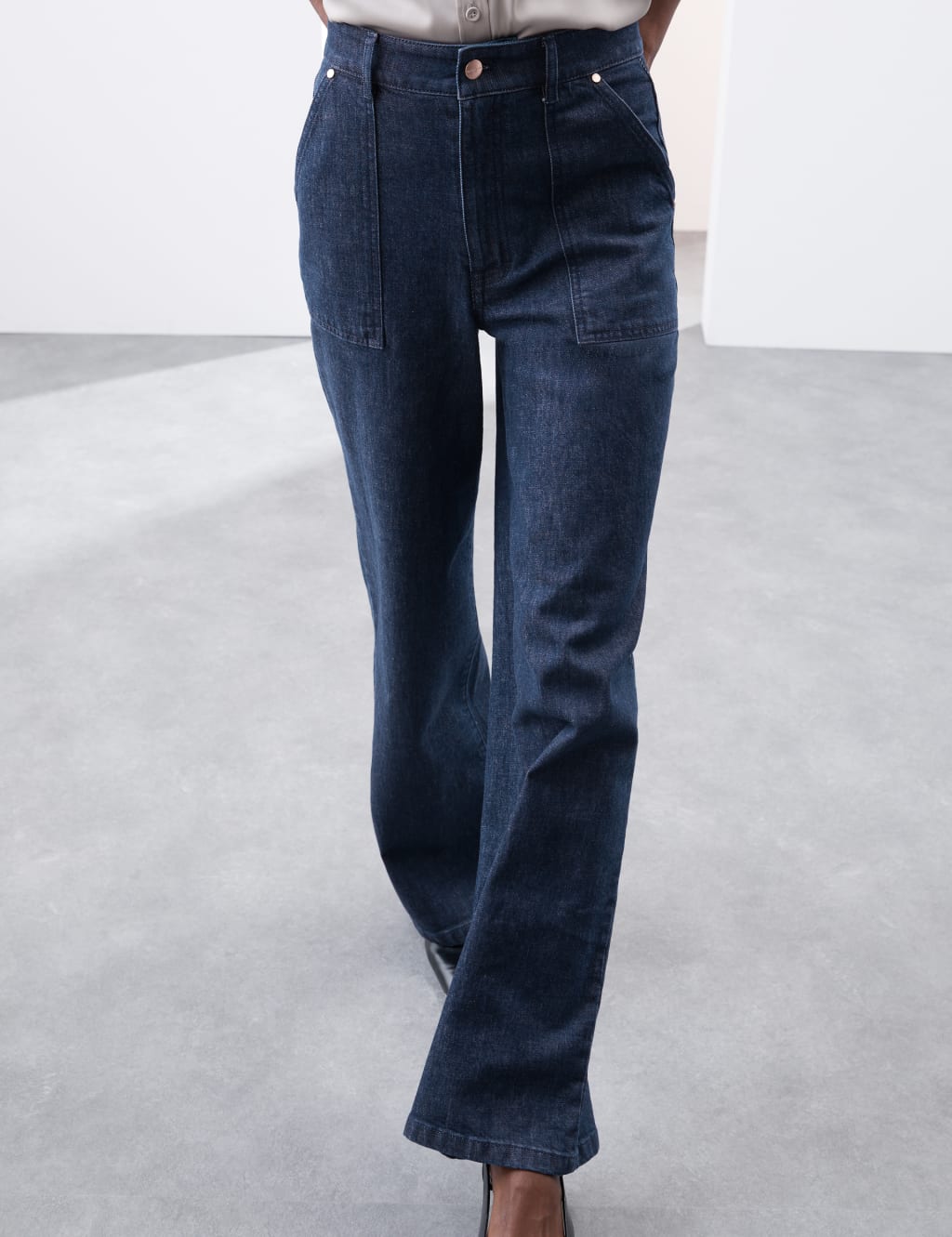 M and s straight leg jeans shop