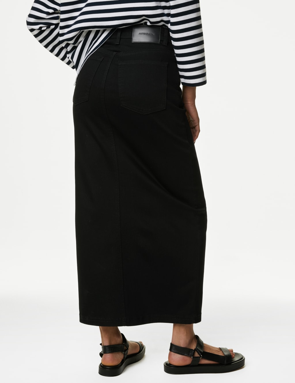 Denim Maxi Skirt 5 of 6