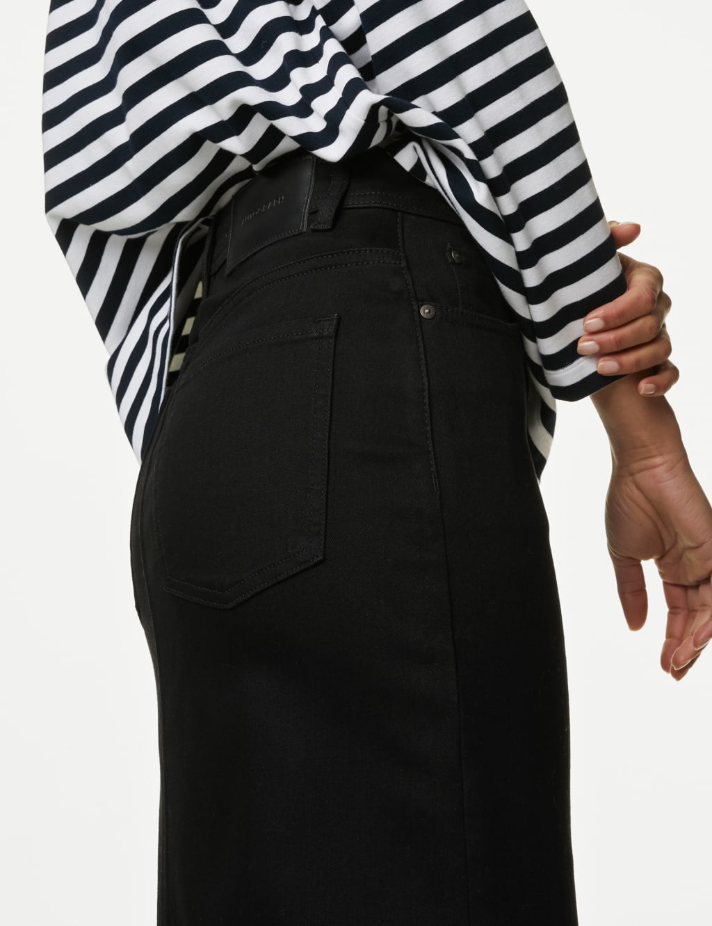 Denim Maxi Skirt 6 of 6