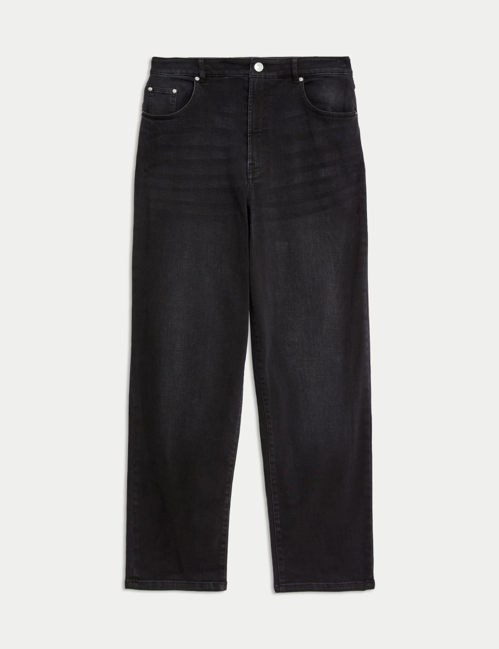High Waisted Barrel Leg Jeans 2 of 7
