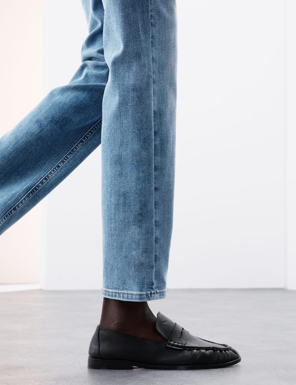 High Waisted Straight Leg Jeans 4 of 6