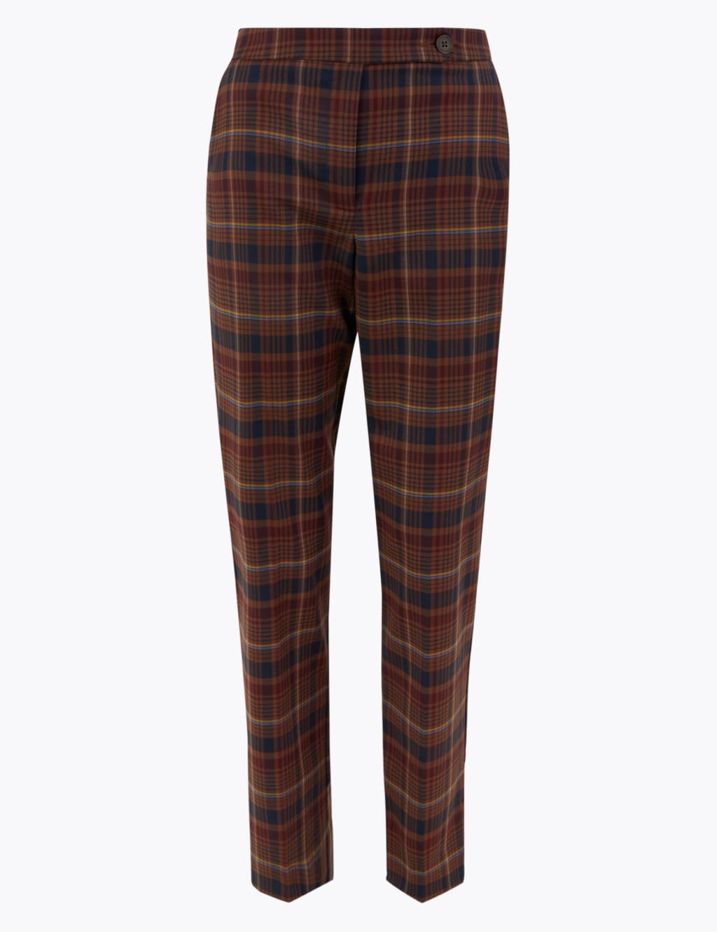 Checked Straight Leg Trousers 2 of 6