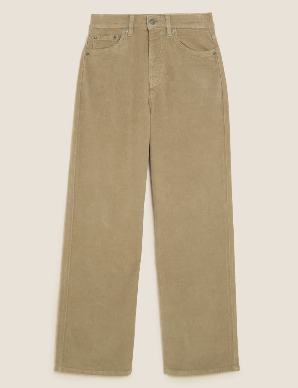 Corduroy Wide Leg Trousers 2 of 5