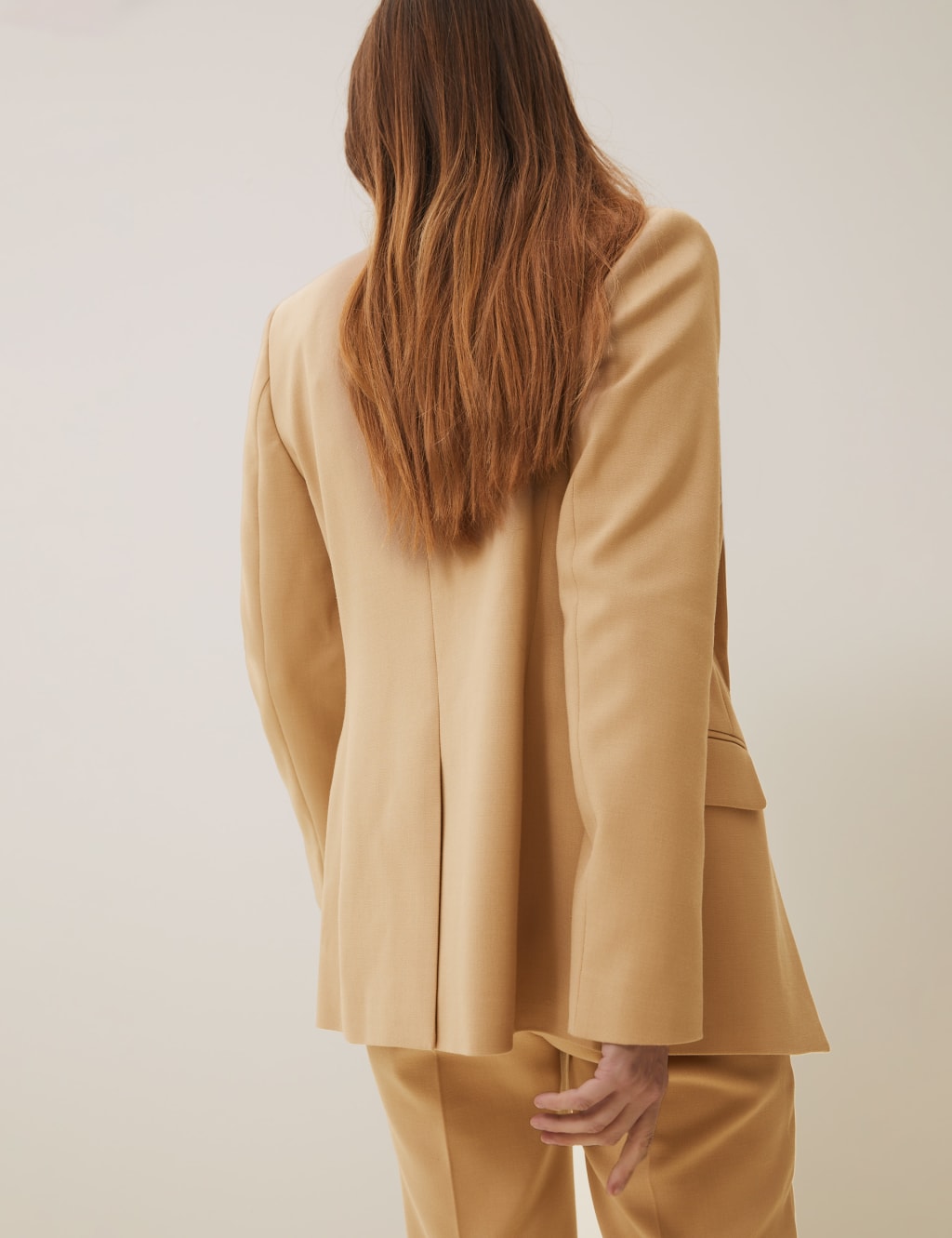 Tailored Single Breasted Blazer with Wool 4 of 6