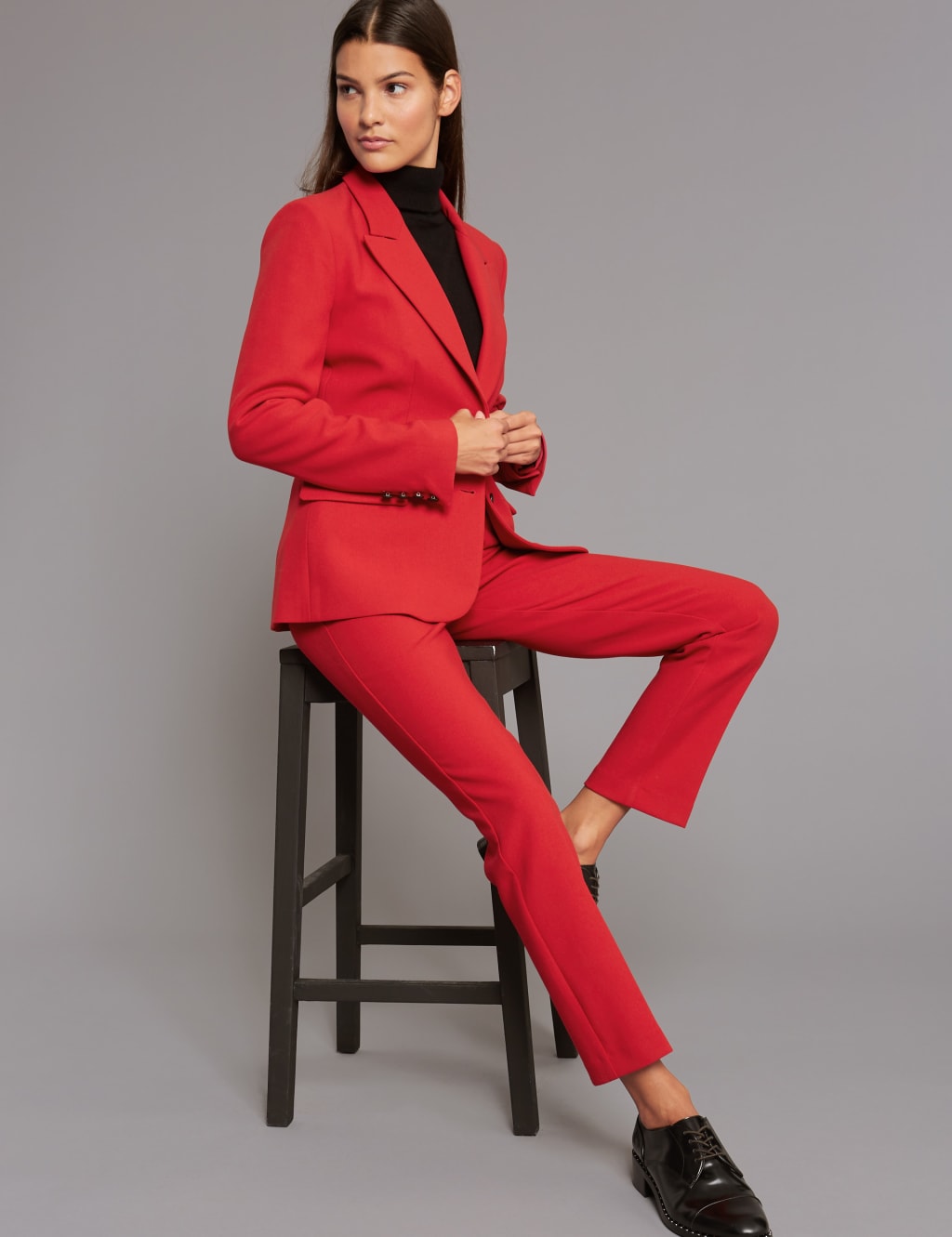 M&s red blazer outlet
