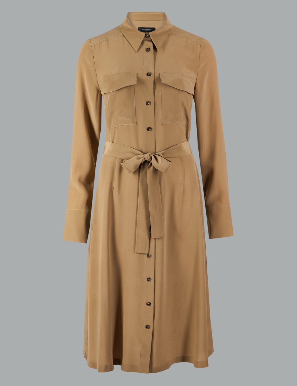Autograph silk shirt dress 2025