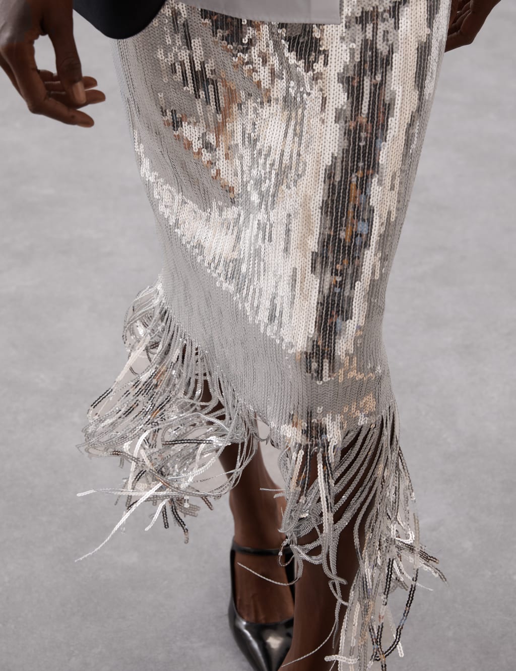 Glitter skirt m&s cheap
