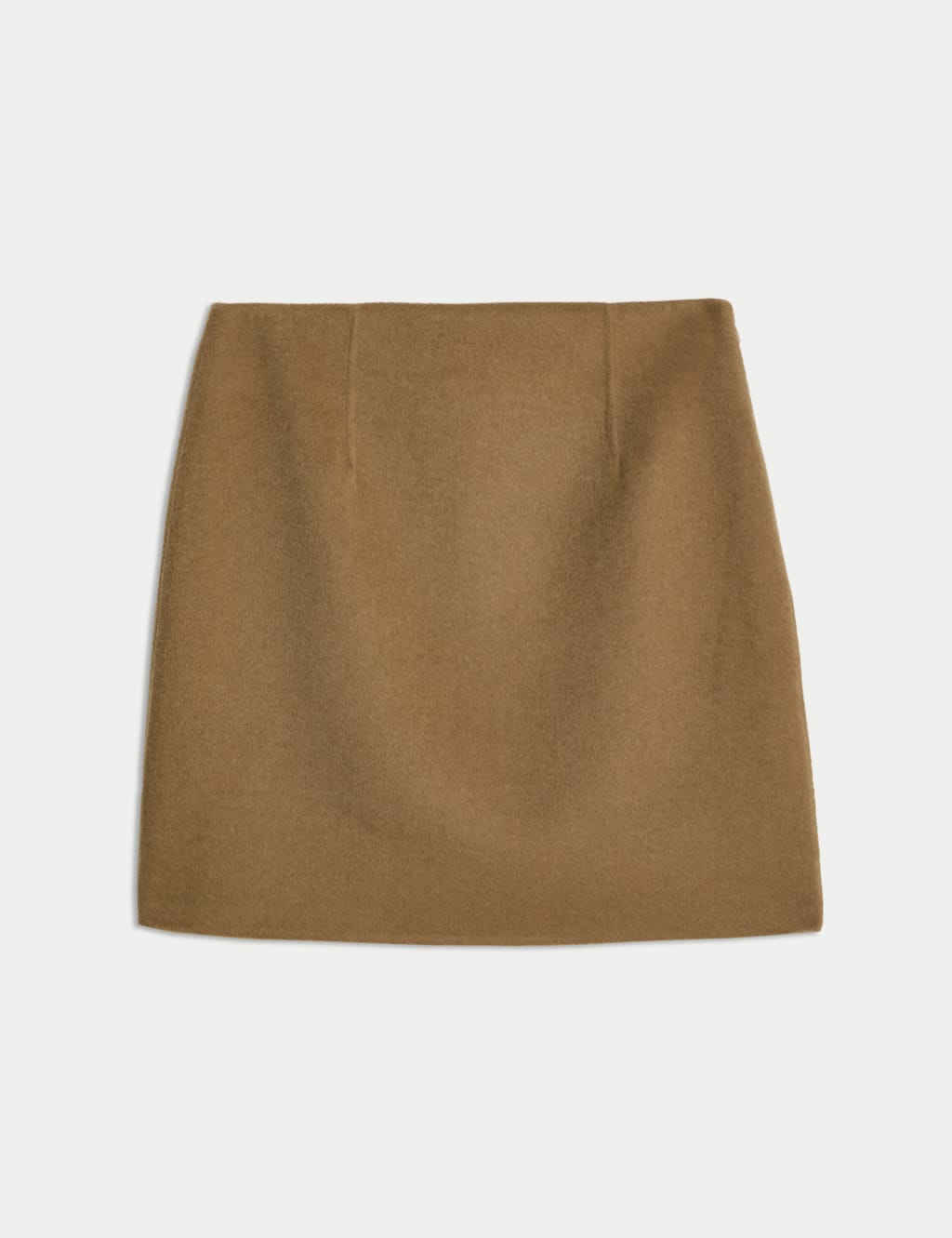 Wool Blend Mini A-Line Skirt 2 of 6