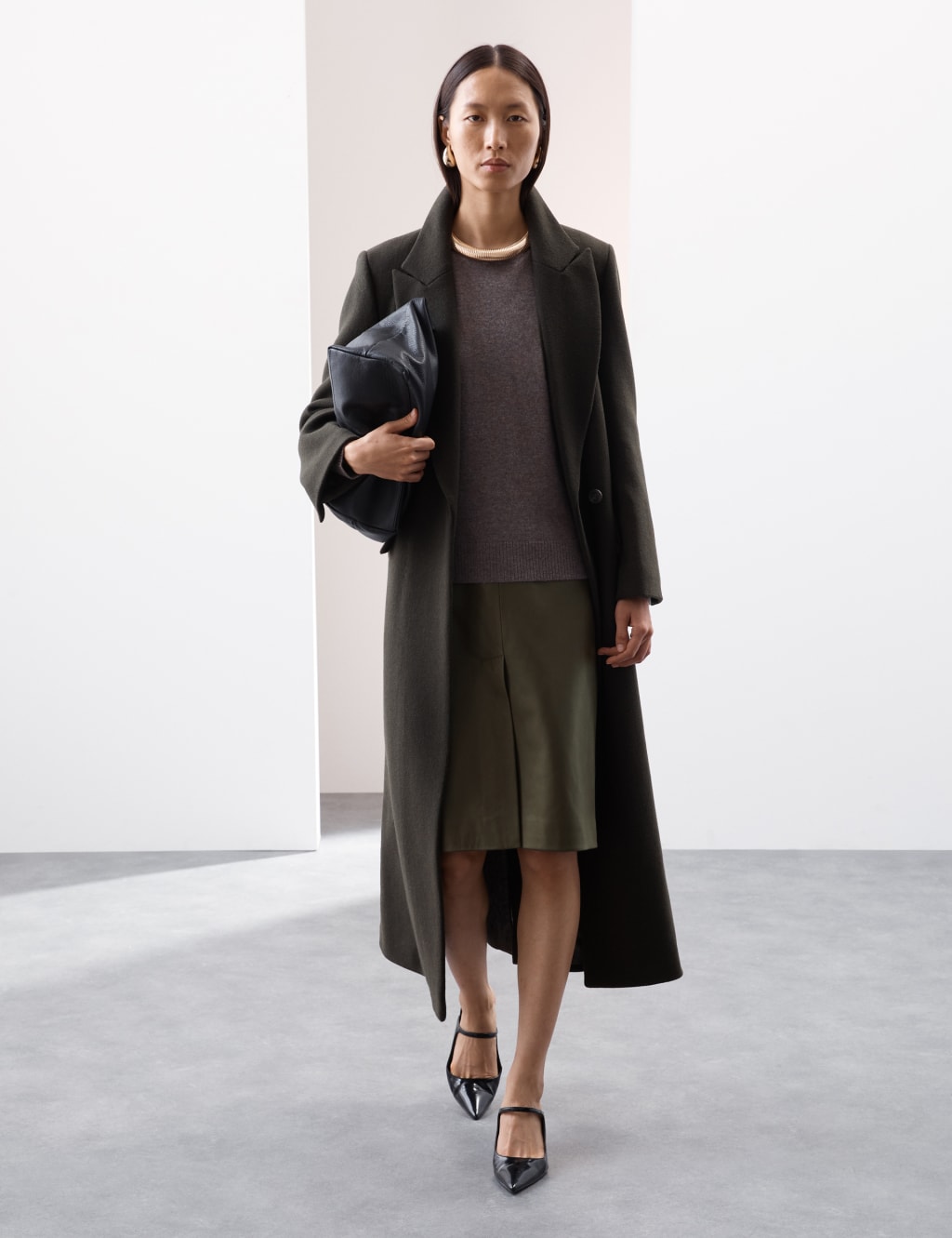 Leather pencil skirt marks and spencer outlet