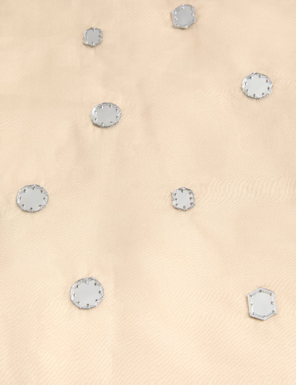 Mirror Embellished Sleeveless Longline Top 7 of 7