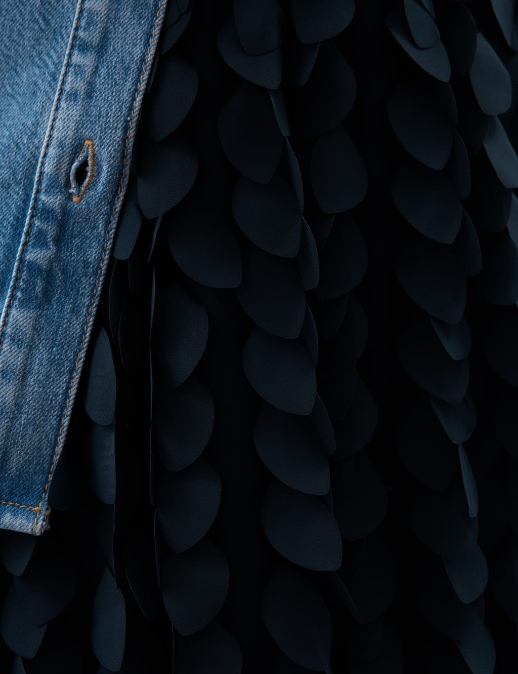 Textured Midi Straight Skirt 6 of 7
