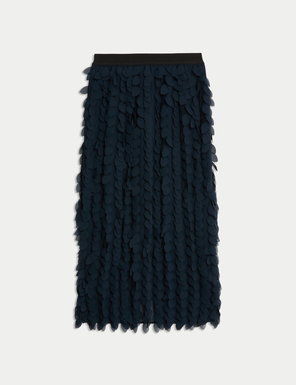 Textured Midi Straight Skirt 2 of 7