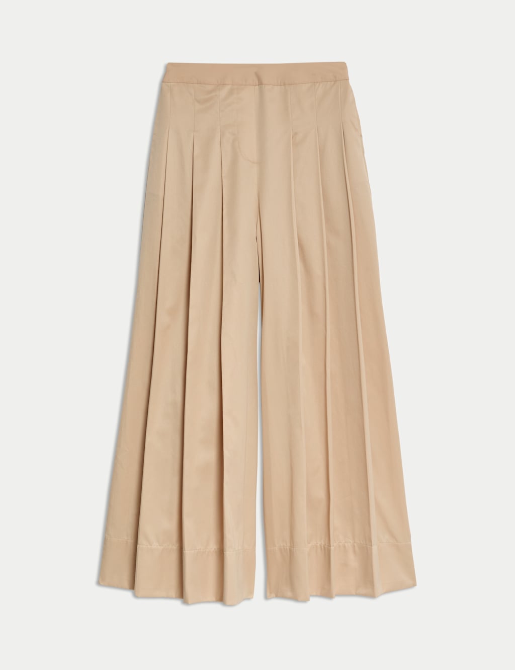 Pleat Front Super Wide Leg Trousers 2 of 6